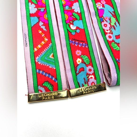 Leonard Paris Silk Jersey Wrap Belt main image 4